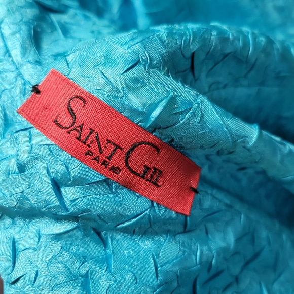 Saint Gil Paris Multi Color Cardigan Shawl Large - Picture 4 of 4